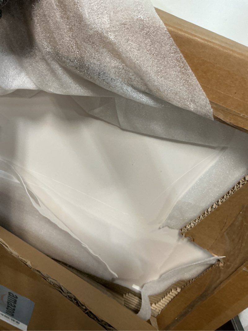 Condition photo showing Good Condition for Sicrifety 5.9 ft 4-Tier Champagne Wall Holder, Elegant Wedding Arch Party Display with Shelves, Cham