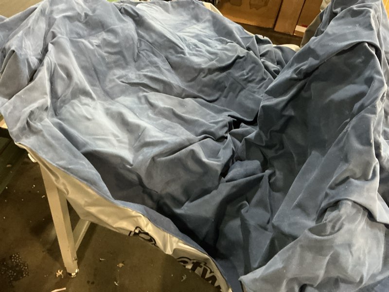 Condition photo showing As Is for Bestway® Tritech Air Mattress Queen 12" with Built-in AC Pump