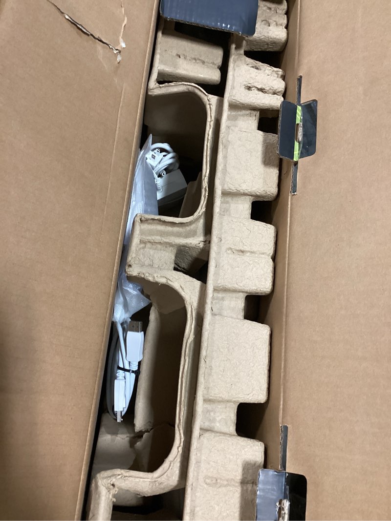 Condition photo showing As Is for msi MAG274QRFW 27-inch 2560 x 1440 (QHD) Computer Monitor, 180Hz, Adaptive Sync, HDMI, DisplayPort, VESA Mountable, Tilt, Height Adjustable, Speaker, 1ms, Black