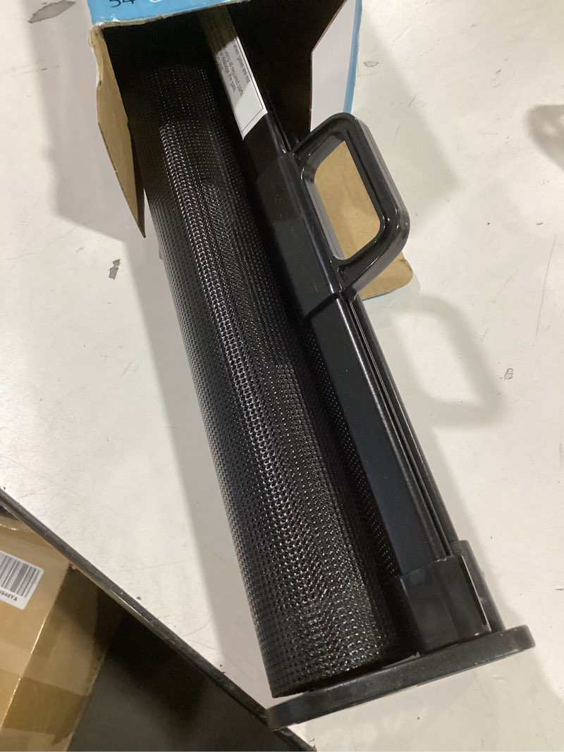 Condition photo showing Good Condition for Babepai Baby Gate for Stairs No Drill, Punch Free Retractable Baby Gates Extends to 54" Wide 34" Tall, Reractable Dog Gate for Doorways, Stair Gate for Outdoor, Indoor, Deck, Porch, Hallways C-black 34" Tall x 54" Wide-No Drilling