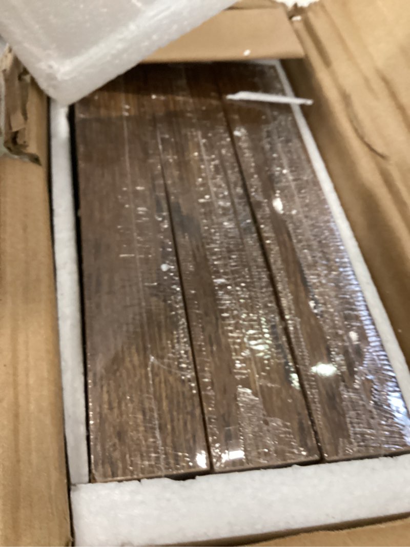 Condition photo showing New/Like New for Sorbus Floating Shelves for Wall - 55 Inch Extra-Long Bathroom Shelves, Wall Decor for Bedroom, Kitc