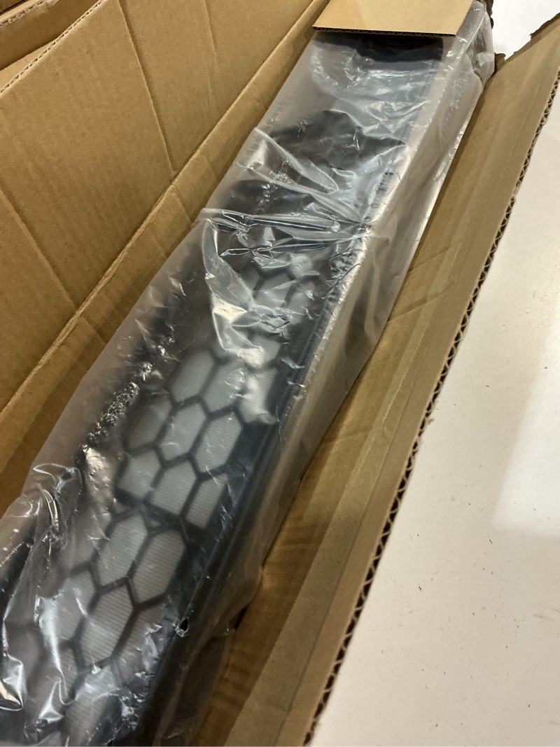 Condition photo showing Good Condition for front grille mesh inserts for tesla new model y juniper 2025-2026, front air inlet vent grille cover replacement for new model y juniper accessories (detachable version)