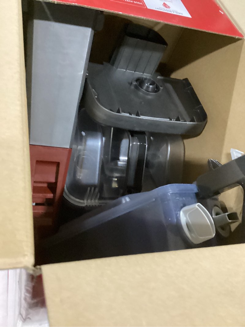 Condition photo showing As Is for Hoover PowerScrub Deluxe Carpet Cleaner Machine for Carpet and Upholstery, Deep Cleaning Carpet Shampooer Machine with Multi-Purpose Tools, Pair Carpet Cleaner Solution