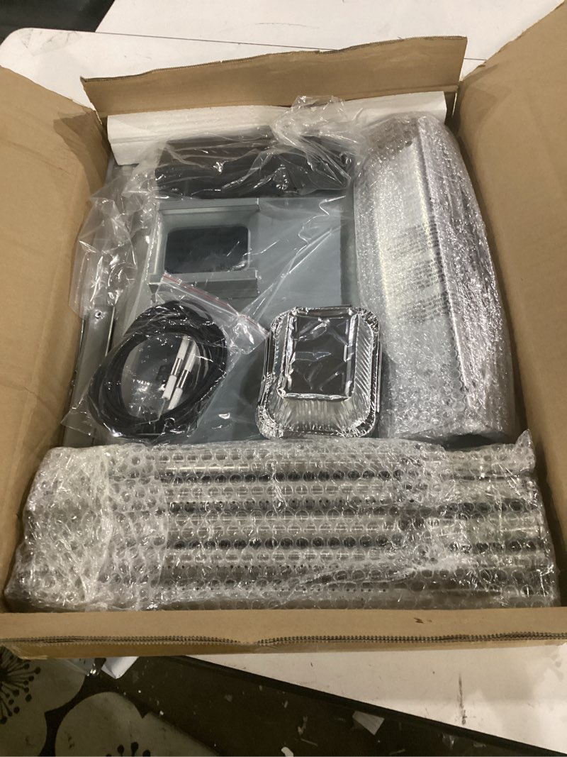 Condition photo showing Good Condition for adviace replacement parts for nexgrill 720-0888n 720-0888, grease tray drip pan & flame tamers, burner tubes and ignitor for nexgrill 5 burner 720-0888n gas grill 5 burner kit ss with drip pan