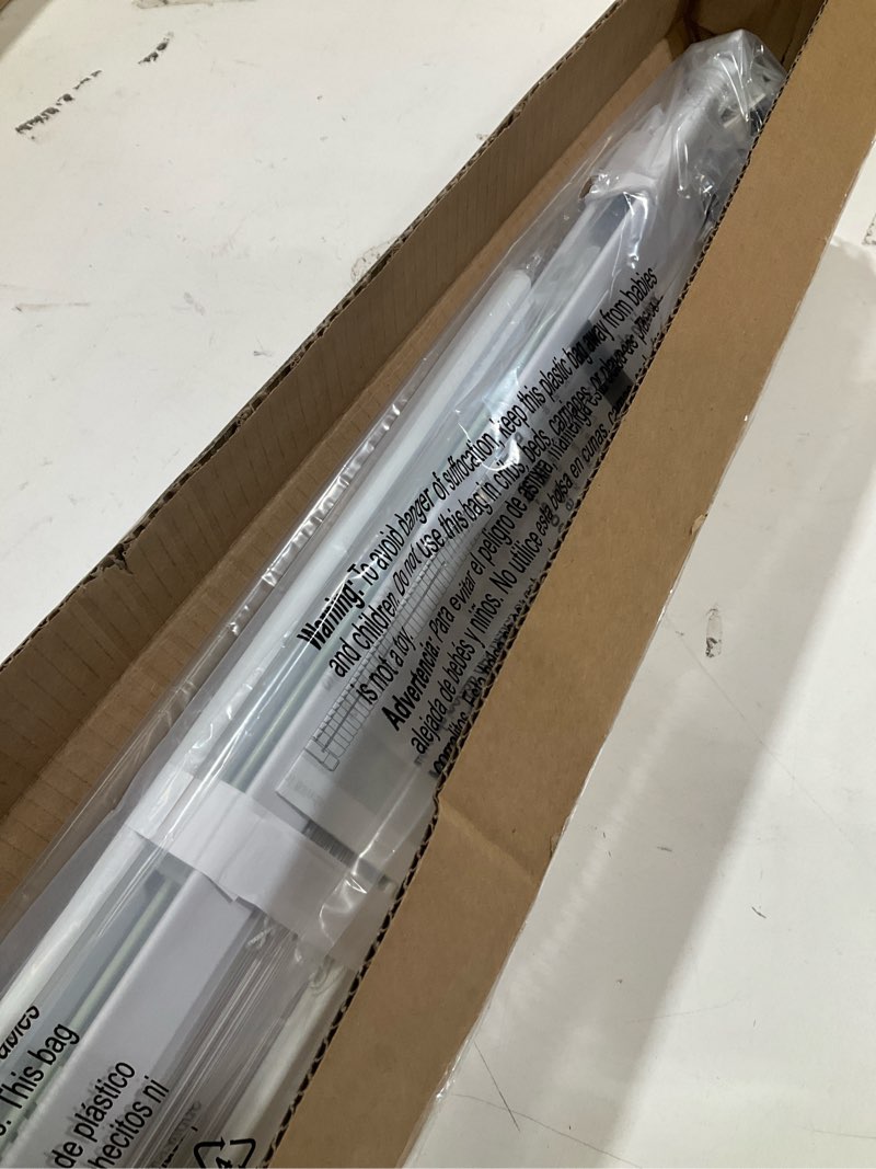 Condition photo showing Good Condition for lazblinds no tools no drill 1" vinyl mini blinds, cordless blinds for windows, light filtering horizontal window blinds & shades, 29" w x 48" h, white cordless-white 29" w x 48" h