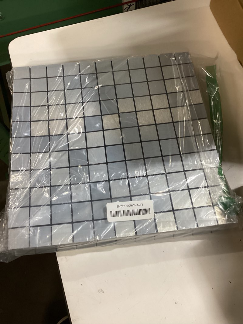 Condition photo showing Good Condition for Sanyeskkiy 10pcs Waterproof Non-Slip Mosaic Wall Stickers, Heat-Resistant Self-Adhesive Tiles, Easy 