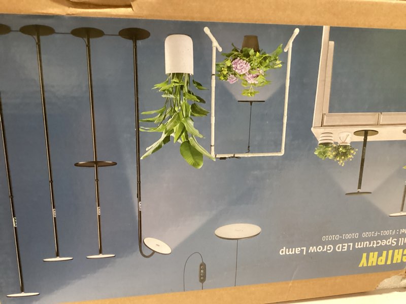 Condition photo showing New/Like New for chiphy 60w torchiere floor lamp, sky led floor lamp, 76'' height adjustable, 10-level brightness & color temperature, 360° adjustable, timer, remote, for living room, bedroom, home office lighting remote & touch control