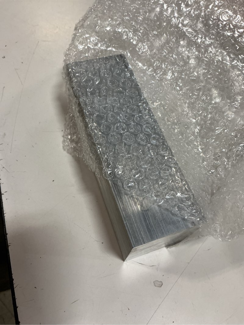 Condition photo showing Good Condition for 2" (50mm) x 2"(50mm) square aluminum flat bar 6" long 2" 6061 general purpose plate,t6511 solid new mill stock 1pcs 2" x 2"x 6" 1