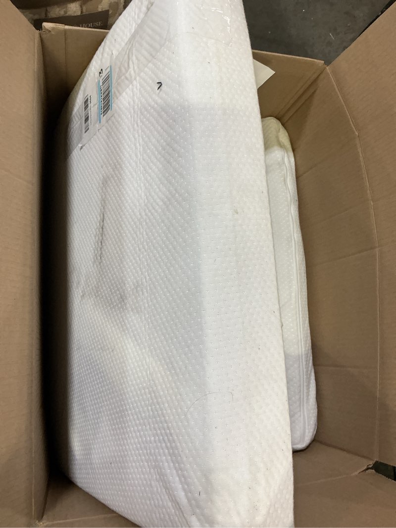 Condition photo showing As Is for Graco Premium Crib & Toddler Mattress – GREENGUARD Gold Certified, Machine-Washable OEKO-TEX STANDARD 100 Certified Cover with Waterproof Surface, Fits Any Standard Full Size Baby Crib & Toddler Bed