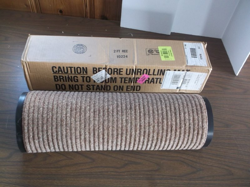 APACHE MILLS Camel Polypropylene, Entrance Mat, 2 ft. Width, 3 ft. Length (C10T)