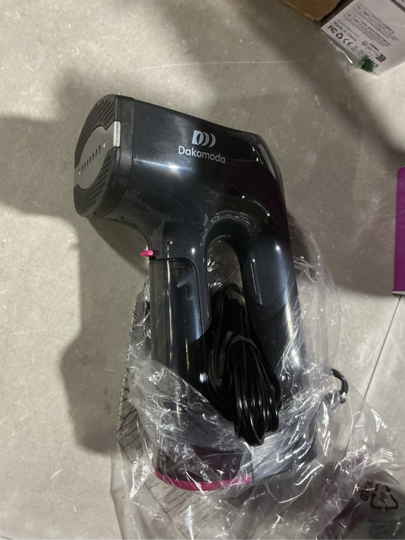 Condition photo showing Good Condition for vacuum steamer for clothes,3500pa suction handheld clothes steamer,led display, multiple mode adjustment,steaming & ironing 2 in 1,portable steamer no board needed, 160ml water tank (for 110?120v) rose pink