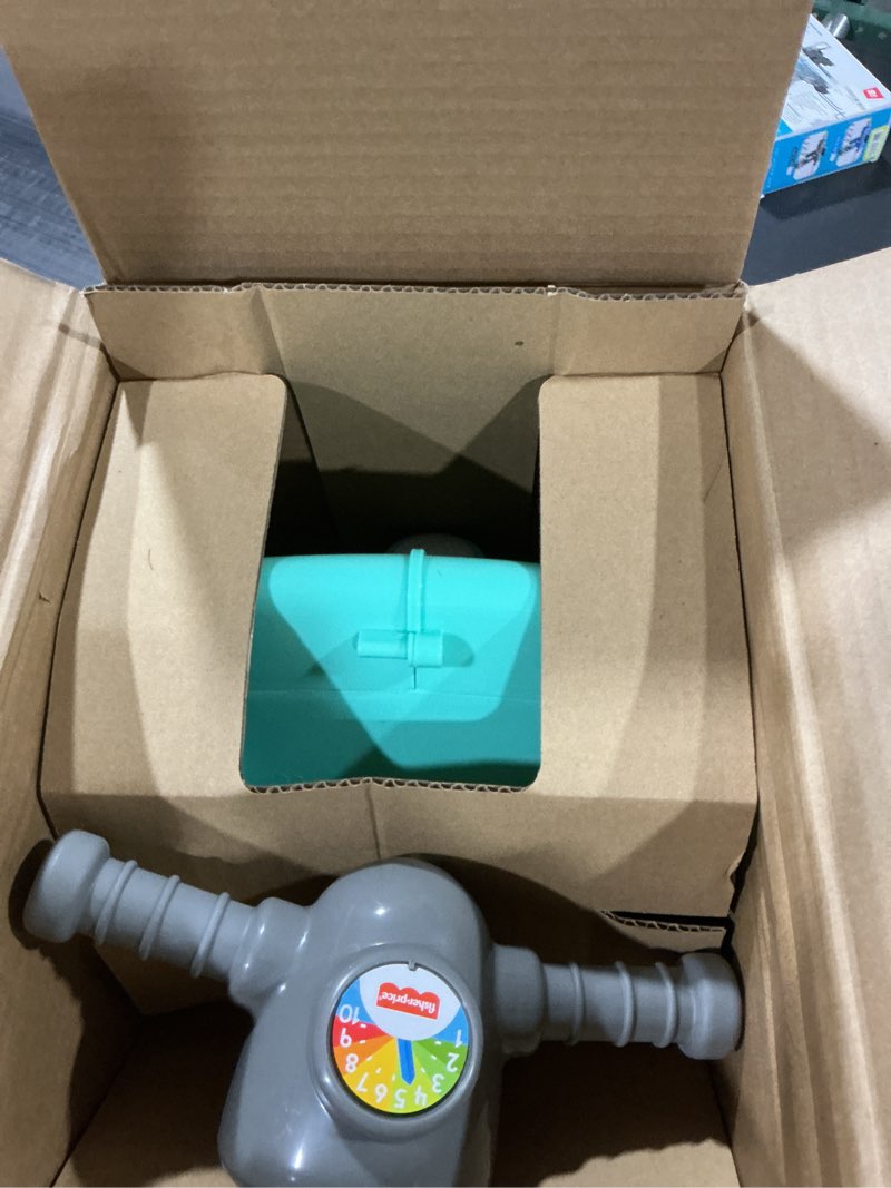 Condition photo showing Good Condition for Fisher-Price Toddler Ride-On Toy Laugh & Learn Smart Stages Cruise Along Scooter with Lights Music & Learning for Infants Ages 1+ Years (Amazon Exclusive) Multicolor