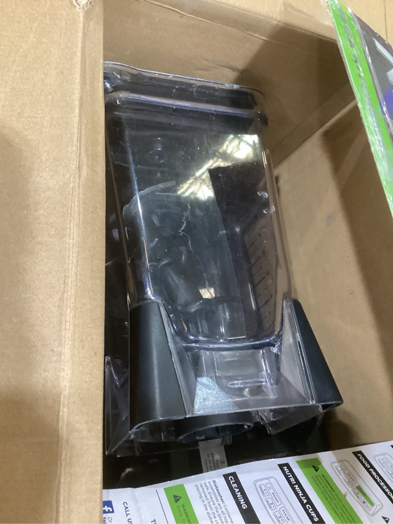 Condition photo showing As Is for Ninja blender