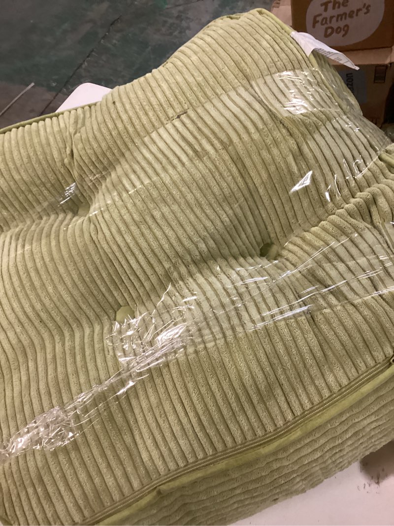 Condition photo showing Good Condition for 8" Washable Floor Pillow Cushion for Adults, Meditation Cushion Pillow, Large Square Floor Sitting, 
