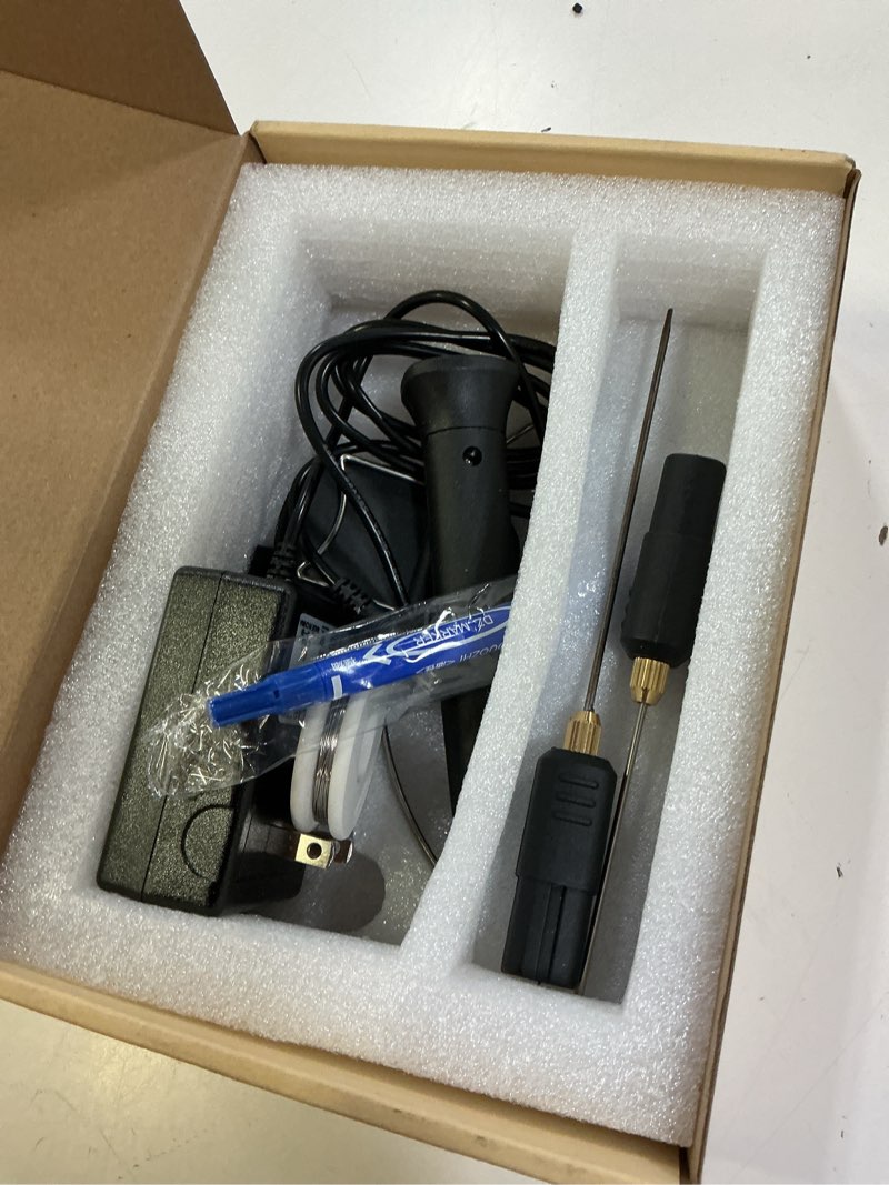 Condition photo showing Good Condition for 8 in 1 foam cutter electric cutting machine pen tools kit 100-240v /18w hot wire foam cutter kit styrofoam cutting pen for polyethylene eva foam carving crafts
