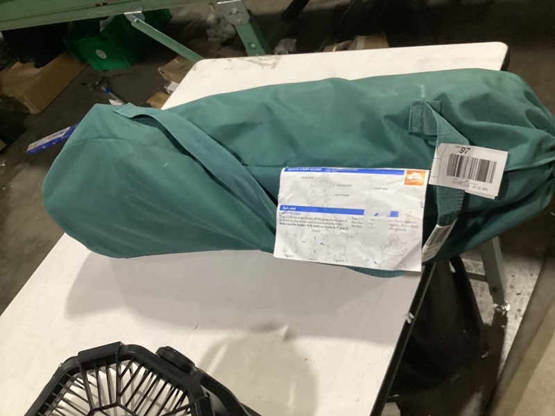 Condition photo showing Good Condition for ozark trail swing hammock chair with built-in pillow, green