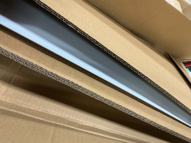 Condition photo showing Good Condition for 12" By 30" Stainless Steel Stove Backsplash, Reversible Ultra Flat Splatter Guard Range Hood Backsplash, Easy Clean Wall Shield Magnetic Metal Panel Silver-Magnetic 12"-1Pack