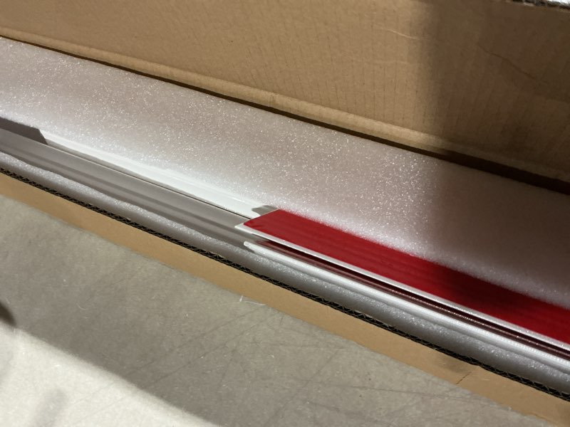 Condition photo showing Good Condition for Art3d Premade Peel and Stick Door Moulding Trim Kit, Self-Adhesive Paintable Wainscoting Panels for 