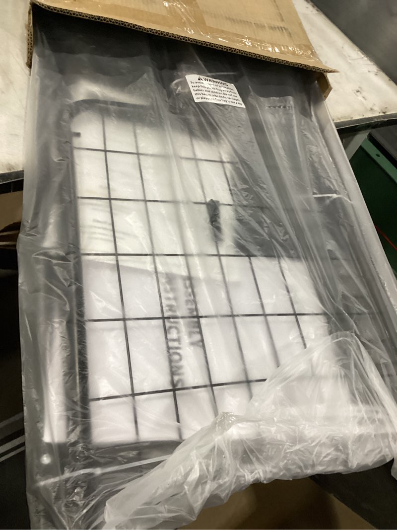 Condition photo showing New/Like New for DWVO Folding Shopping Cart with Wheels, Rolling Foldable Grocery Cart for Seniors, Portable Collapsible Utility Cart for Shopping Groceries Laundry Stair Climbing Storage Medium 50L