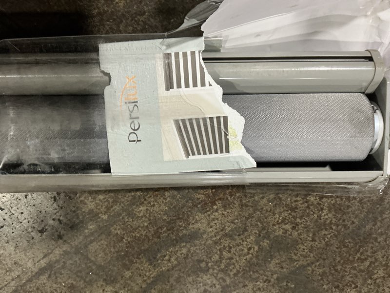 Condition photo showing Good Condition for persilux cordless zebra blinds for windows free-stop roller windows shades (24\" w x 72\" h, grey) dual layer light control for day and night, light filtering sheer shades for home, bedroom
