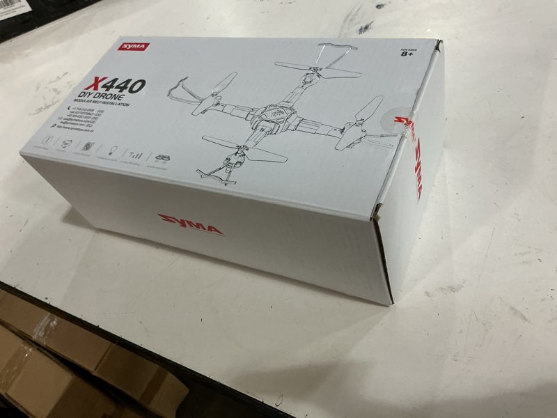 Condition photo showing New/Like New for SYMA Kids Drone with 7-Color LED Light, X440 Indoor Drone for Adults with Altitude Hold, 360°Flip Lightweight RC Helicopter, 2 Batteries Easy to Fly Gift for Kids Beginners Green