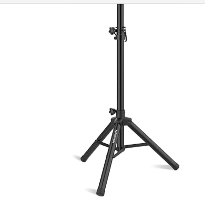 Vondynote Tripod Speaker Stands PA DJ Short Tripod Speaker Stand Slim Mini Speaker Stand, Single