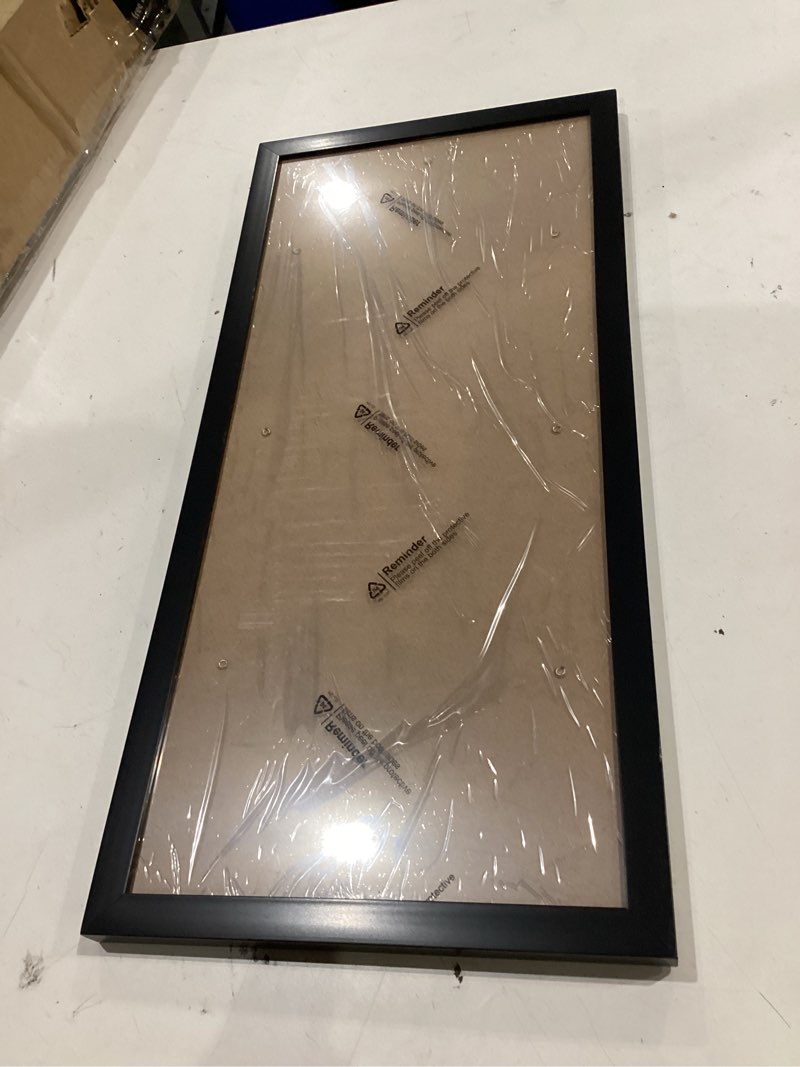 Condition photo showing Good Condition for quadro frames 8.5x19 inch picture frame, black