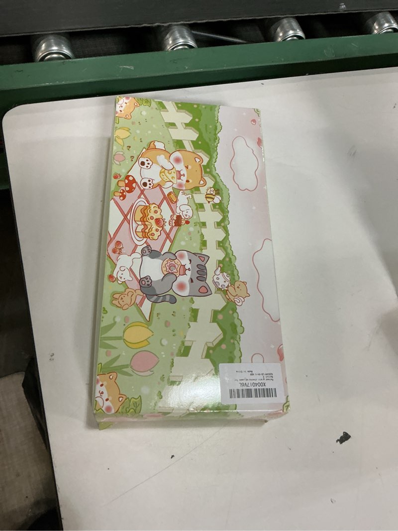 Condition photo showing New/Like New for RHOTALL Carrying Case for Nintendo Switch 2 2025, Portable Protective Travel Case with 10 Game Cartridge Slot, Crystal TPU Soft Protective Transparent Cover, Screen Protector, 8 Thumb Caps clear check