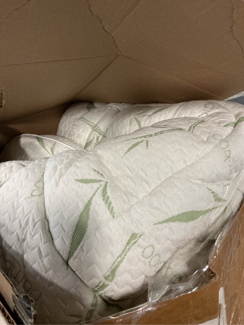 Condition photo showing As Is for 3 Inch Bambu - Mattress Topper - L2(78"x80")