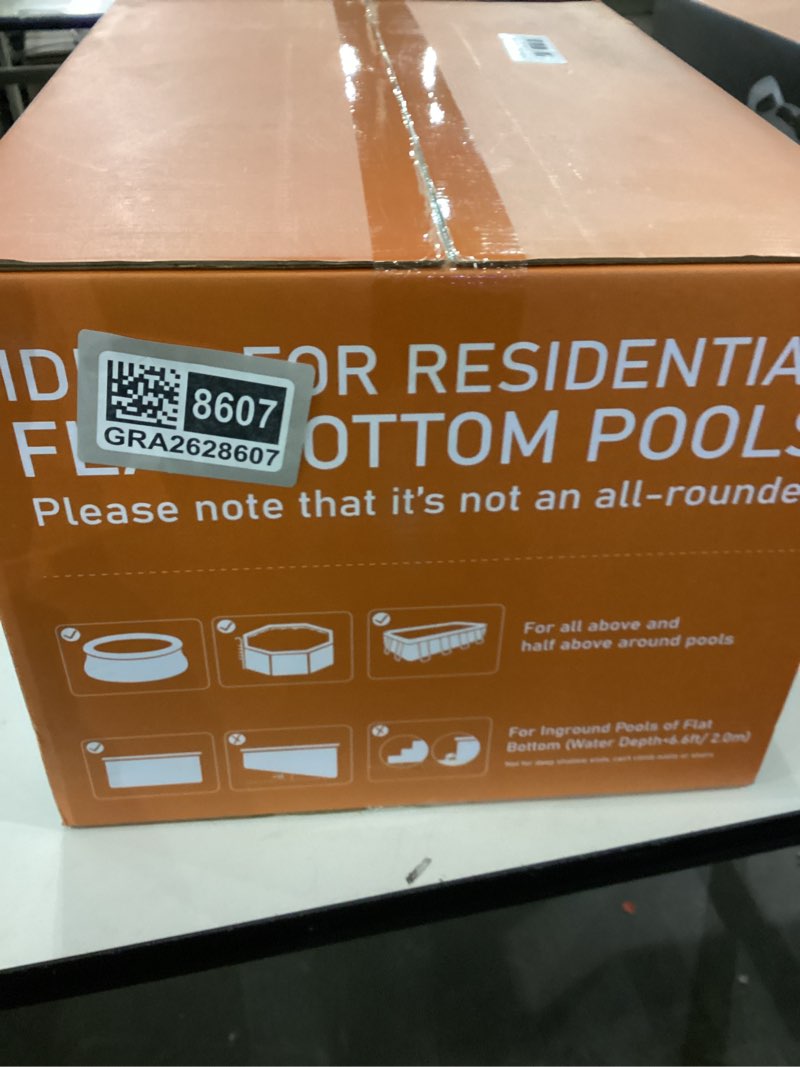 Condition photo showing New/Like New for Hinice Pool Cleaner-Cordless Robotic Pool Vacuum for Flat Pool In/Above Ground-Lasts up to 110 minutes-Top Load Filters,Self-Parking,Waterline Cleaning-Perfect for Pools Up to 1076 Sq.ft in Area-Green