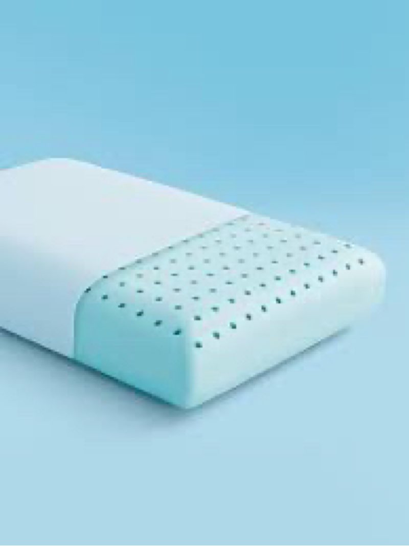 SLEEP ZONE Cooling Memory Foam Pillow - Odorless, Breathable, Skin-Friendly with Superior Support fo
