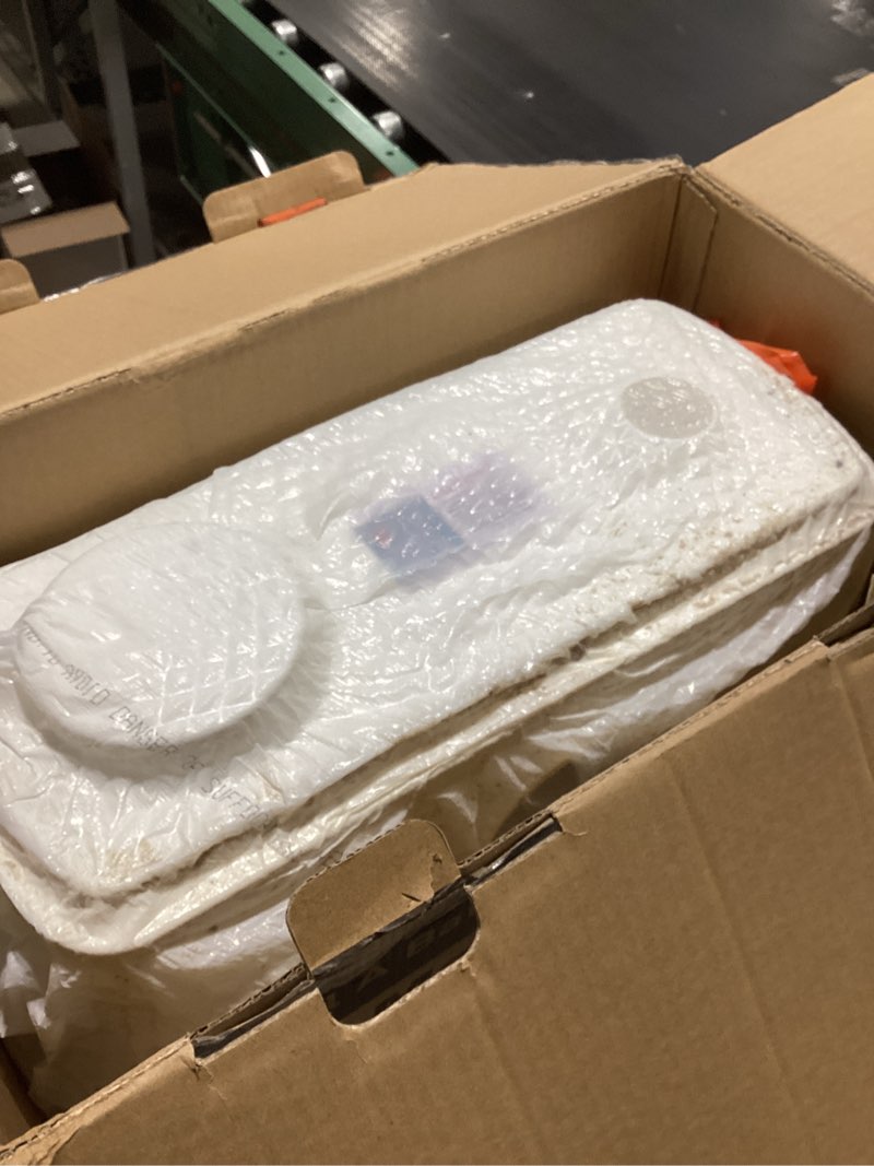 Condition photo showing As Is for 750W Macerator Pump for Macecrating Toilet Sewerage Sump Pump for Basemnet Room Toilet Upflush Waste Water Marine Toilet Disposal Laundry Sink Shower