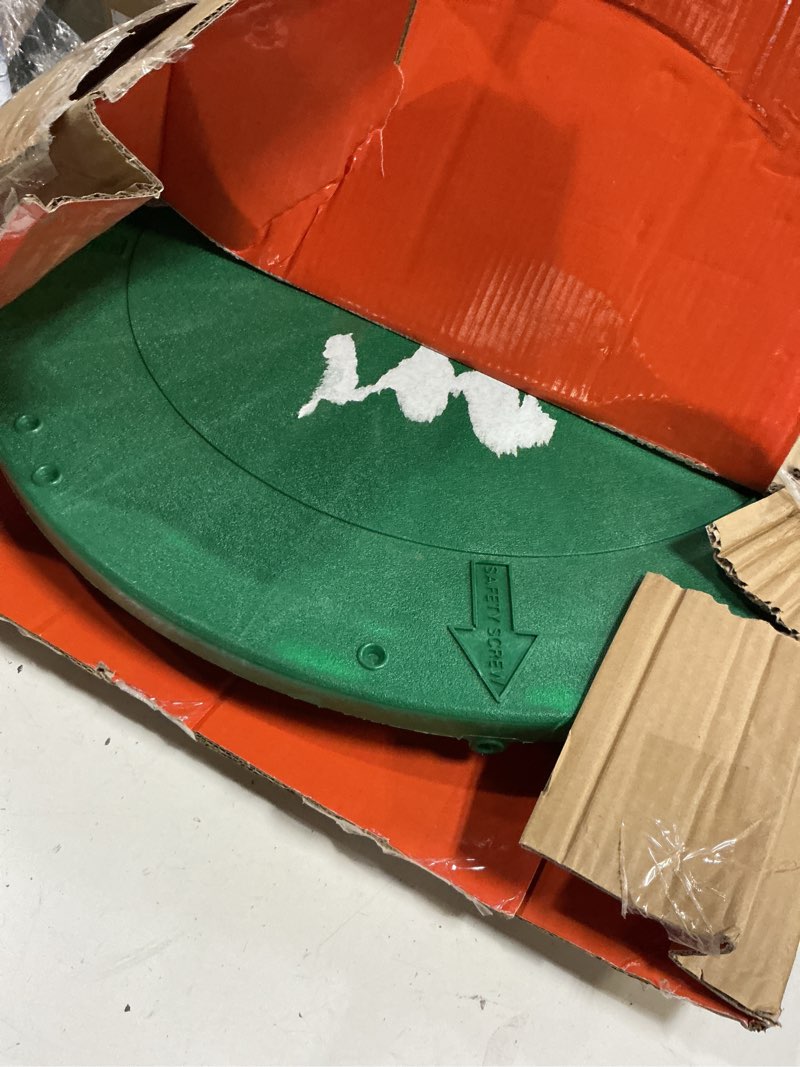 Condition photo showing Good Condition for tuf-tite 24" heavy duty flat riser lid for tuf-tite risers or corrugated pipe risers, green