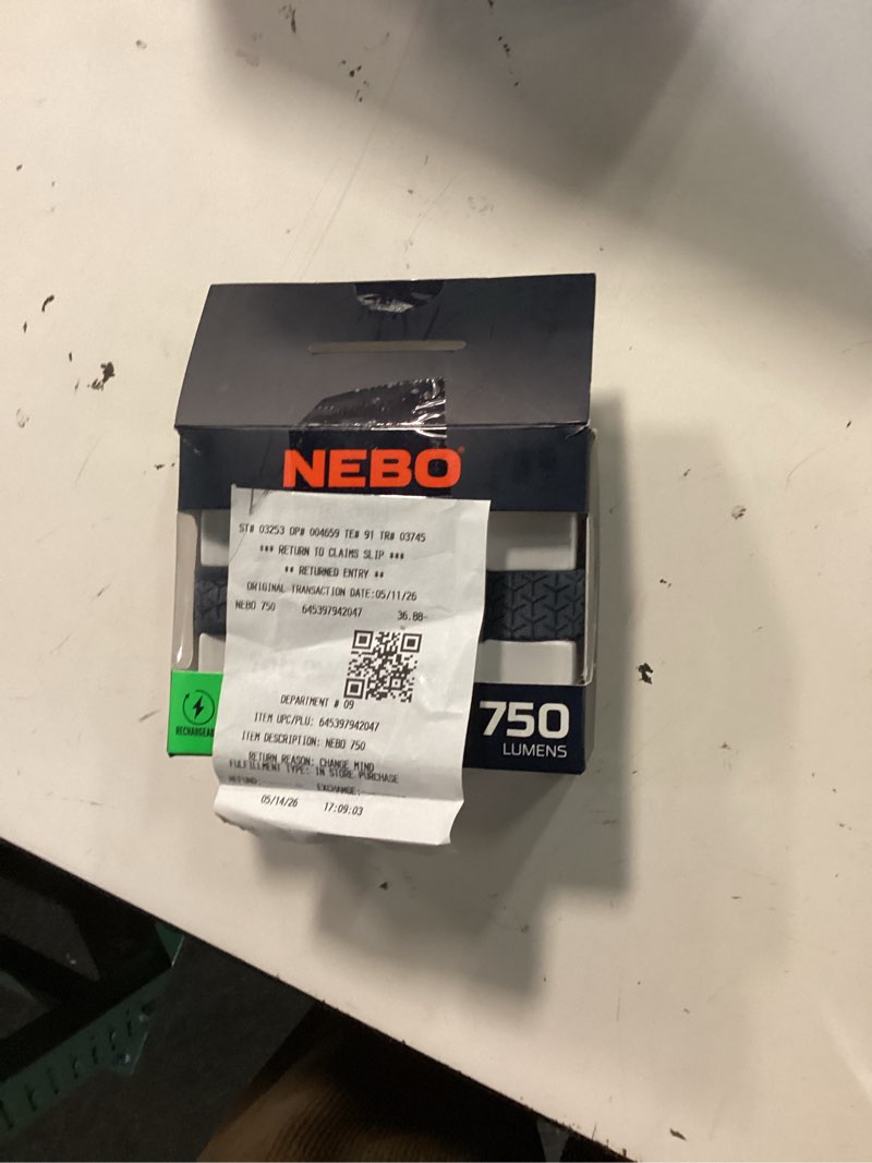 Condition photo showing As Is for nebo einstein flex