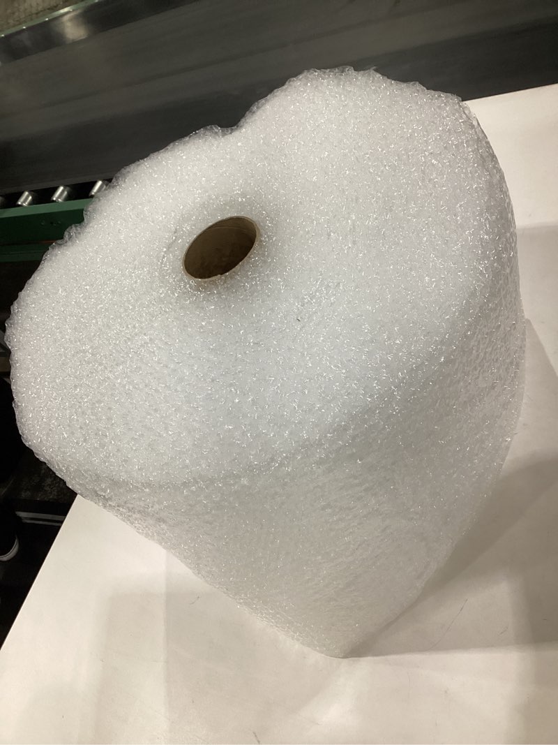 Condition photo showing Good Condition for amazon basics bubble wrap for moving, packing, shipping and storage, perforated protective cushioning for fragile items, 12-inch x 175-ft long roll, small 3/16", clear