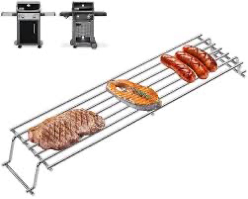 DcYourHome 69866 Warming Rack for Weber Spirit 200 Series (2013+), Spirit E210 E220 S210 S220 Parts 