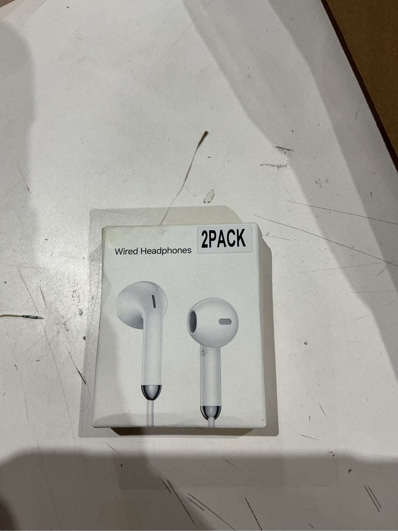 Condition photo showing Good Condition for usb c earbuds wired usb type-c headphones for apple iphone 17 16 15 pro/ipad 10th generation for galaxy s26 pixel 10 earphones with microphone volume control noise isolating hifi stereo headset white
