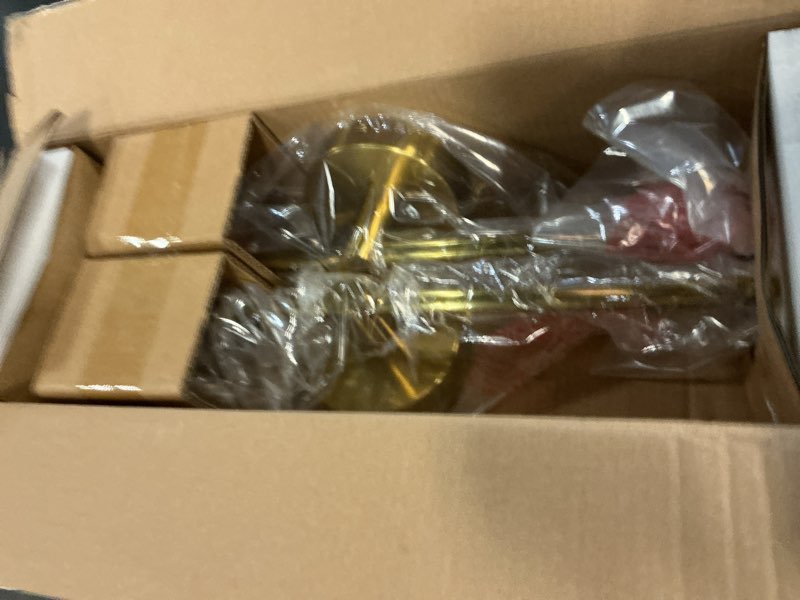 Condition photo showing item condition for ZAGO 24 Inch LED Indoor Linear Wall Sconces Set of Two, 3CCT Switchable, Brushed Golden, Hardwired and Wall Mounted, Dimmable for Living Room, Hallway, Bedroom, 120-277V, 14W, 900LM, ETL Certified