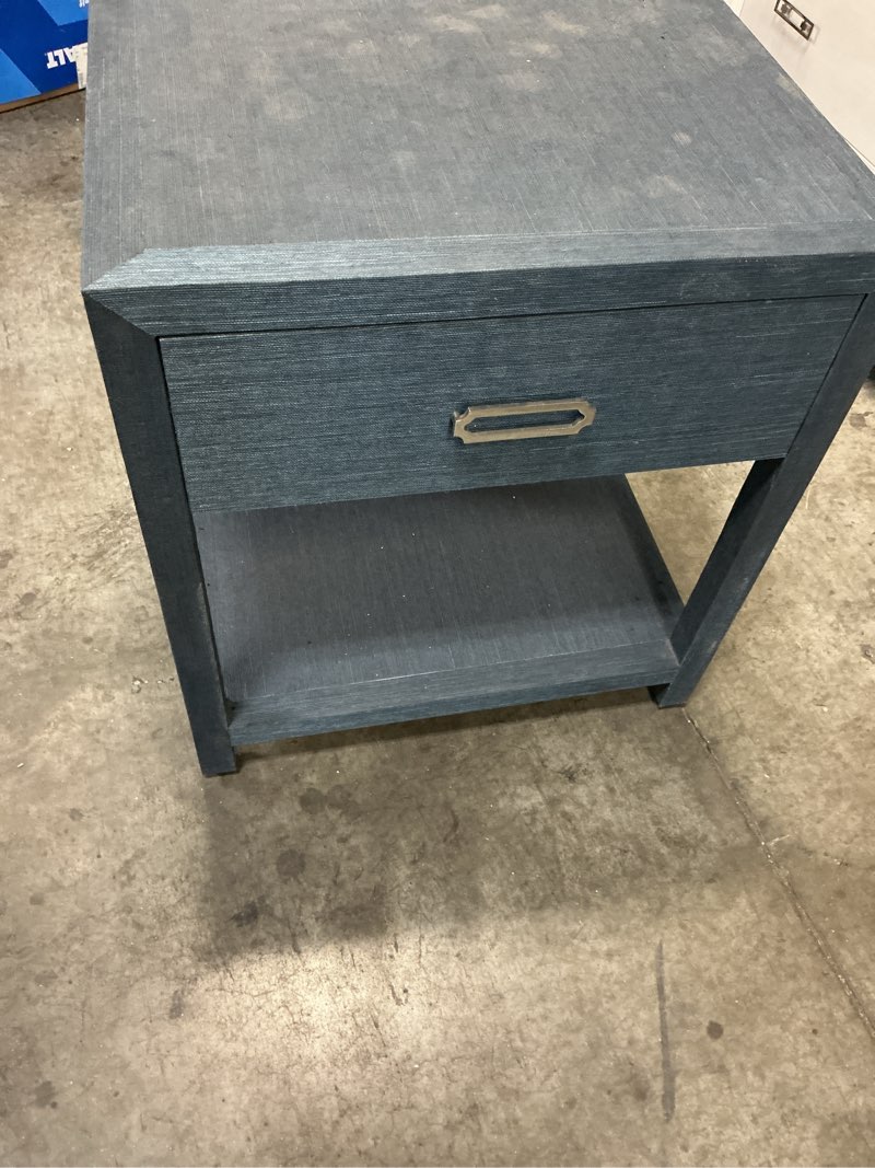 Condition photo showing As Is for 1-drawer nightstand | mitche