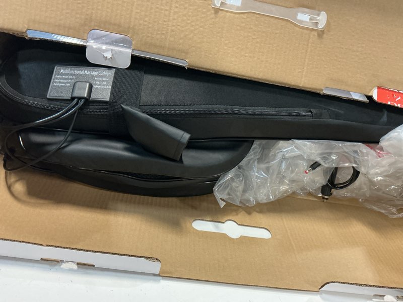 Condition photo showing Good Condition for belhope Shiatsu Neck and Back Massager with Heat, 4D Kneading Back Massager for Pain Relief Deep Tissue, Comfortable Back Massage for Chair, Massage Mat for Home, Valentines Day Gifts for Men Women