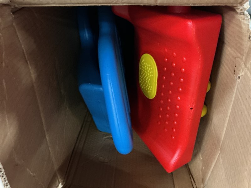 Condition photo showing Good Condition for dolu big water slide - colorful plastic outdoor water slide, attach to garden hose for water feature, indoor use too, kids and toddlers ages 2 and up