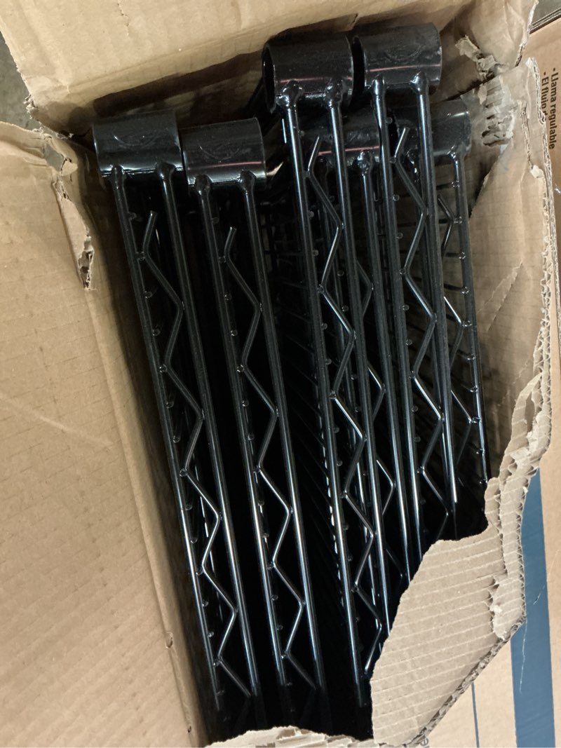 Condition photo showing As Is for 48-in x 18-in x 72-in 6-Tier Heavy-Duty Shelving Unit