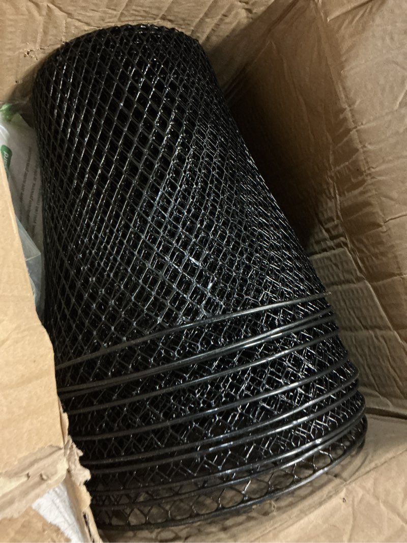 Condition photo showing Good Condition for 10 pcs chicken wire cloche plant covers garden netting metal heavy duty plant protectors from animals for keeping bunnies chicken squirrels birds other out 9.13×9.13 in
