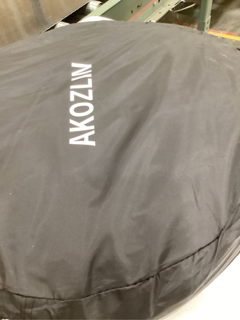 Condition photo showing As Is for portable pop up shower tent