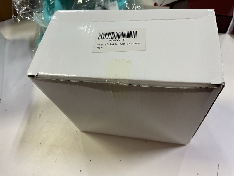 Condition photo showing New/Like New for 28 Pack Valentines Day Gifts for Kids Classroom Galaxy Slime with Valentines Day Cards for Kids School, Valentine for Kids Classroom Class Exchange Gifts Prizes School Favors Favors for Boys Girls Style 2