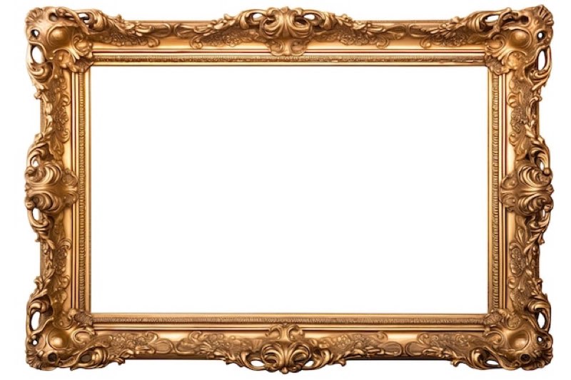 Gold frame 