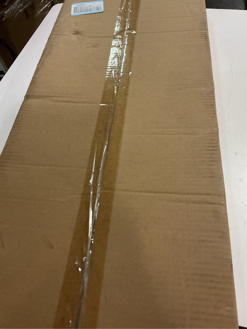 Condition photo showing New/Like New for Large Acacia Wood Serving Tray with Metal Handles - 36" Long Charcuterie Board for Cheese, Meat & Appetizers - Perfect for Kitchen, Entertaining, Gatherings & Home Decor Black Handle 02 36" x 12" x 2"