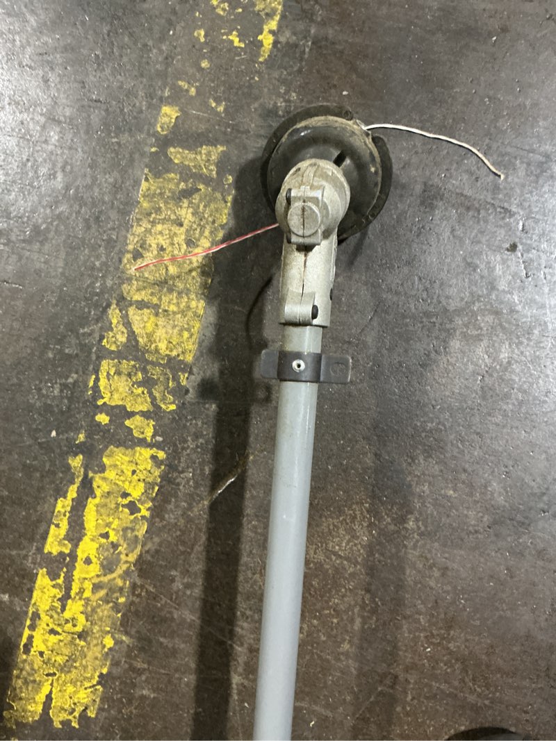 Condition photo showing As Is for incomplete craftsman ws2200 25-cc 2-cycle 17-in straight shaft attachment capable gas string trimmer