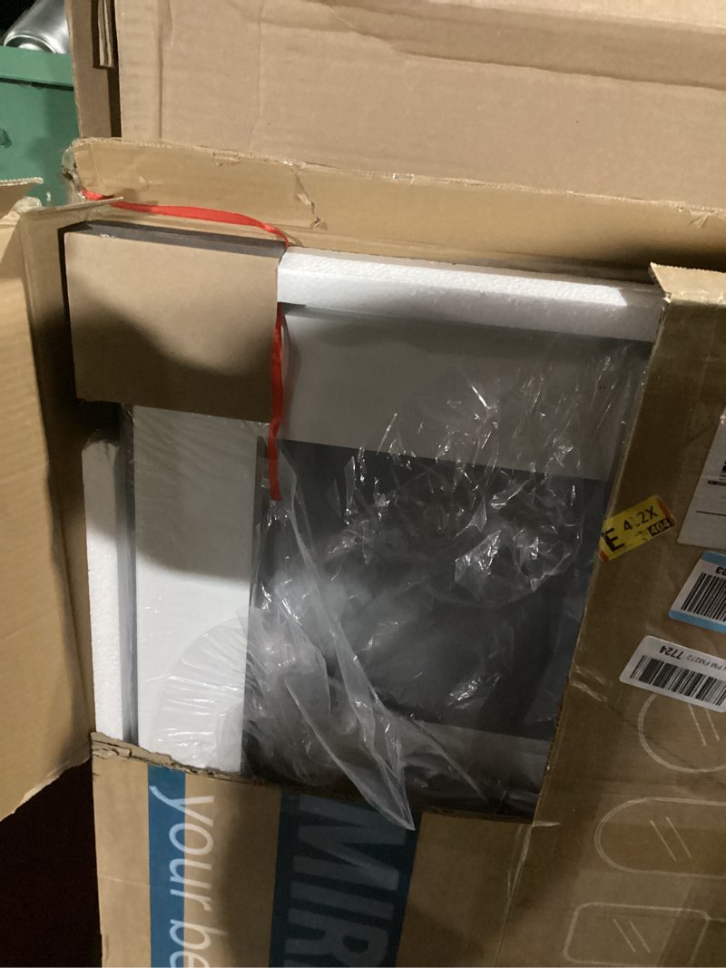 InfiniGlass 32"x24" LED Bathroom Mirror with Anti-Fog, Stepless Dimmable Lights, 3 Color Modes, Shat