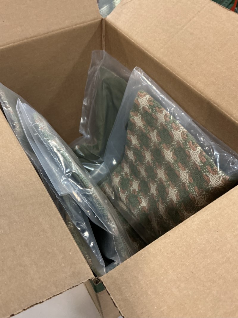 Condition photo showing Good Condition for Loloi II Collection PLL0169 Green/Multi 20'' x 20'' Cover Only Pillow Cover Only Green / Multi